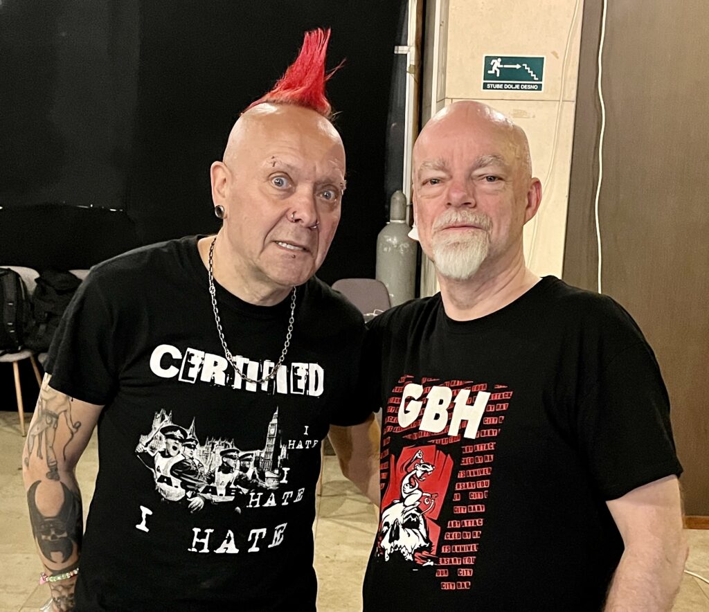 Me with Wattie from the Exploite backstage.